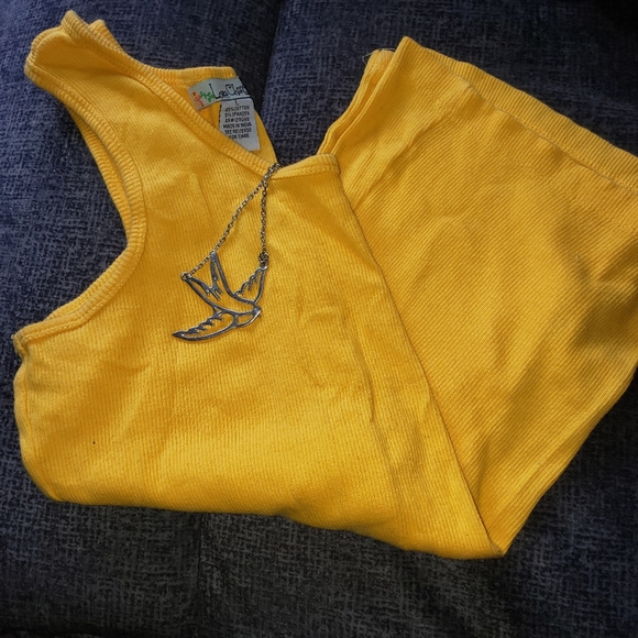 Love Change Tops - $38 Love Change | Large | Posie Yellow Tank |
